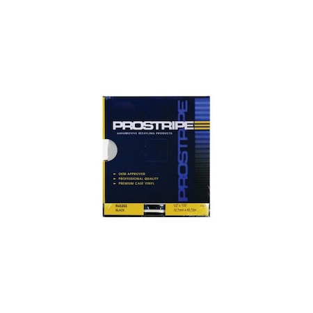 Prostripe 1/2inX150'BLACK DBL R43202